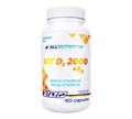 ALLNUTRITION VIT D3 2000 + K2 – 60 Kapseln