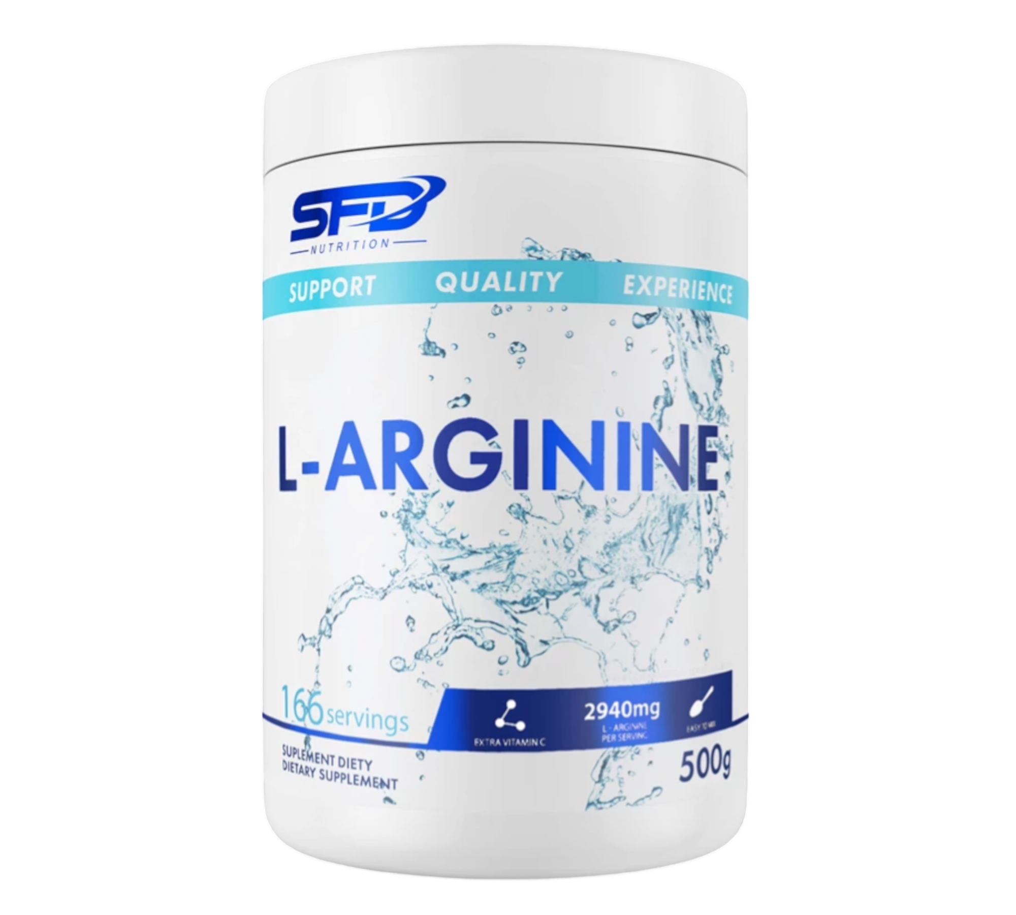 SFD NUTRITION L-Arginine 500 g – Pulver