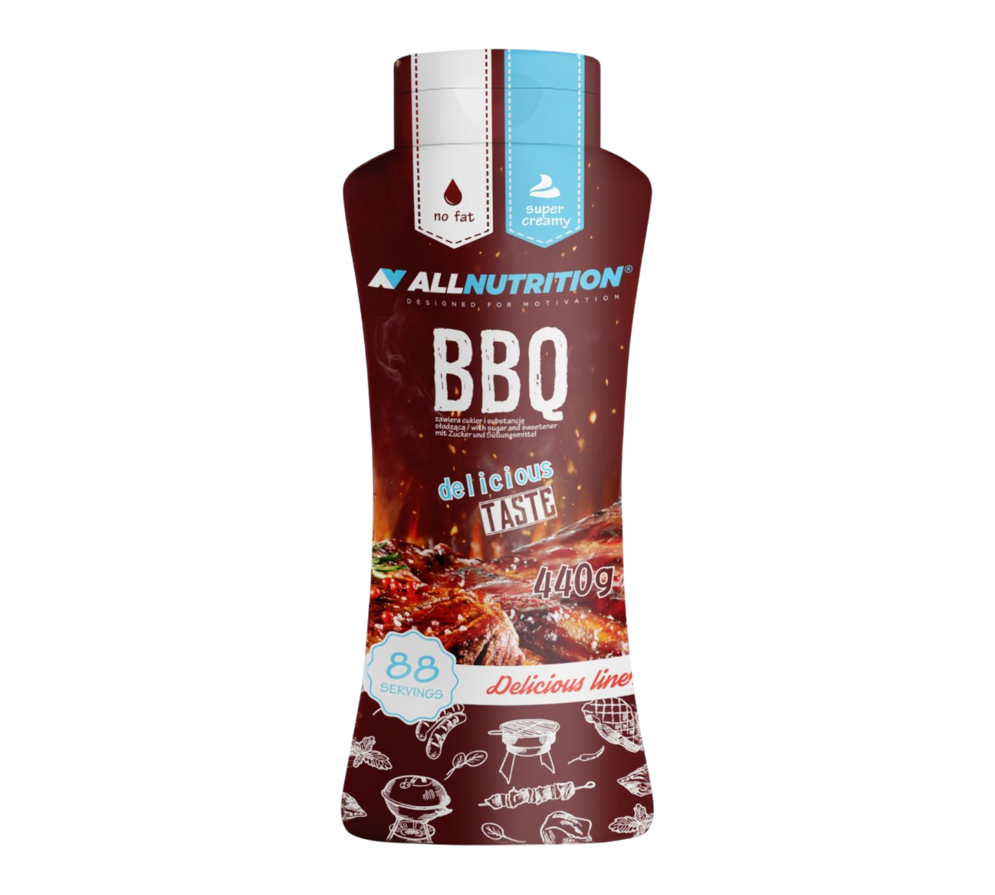ALLNUTRITION Sauce BBQ 440 g