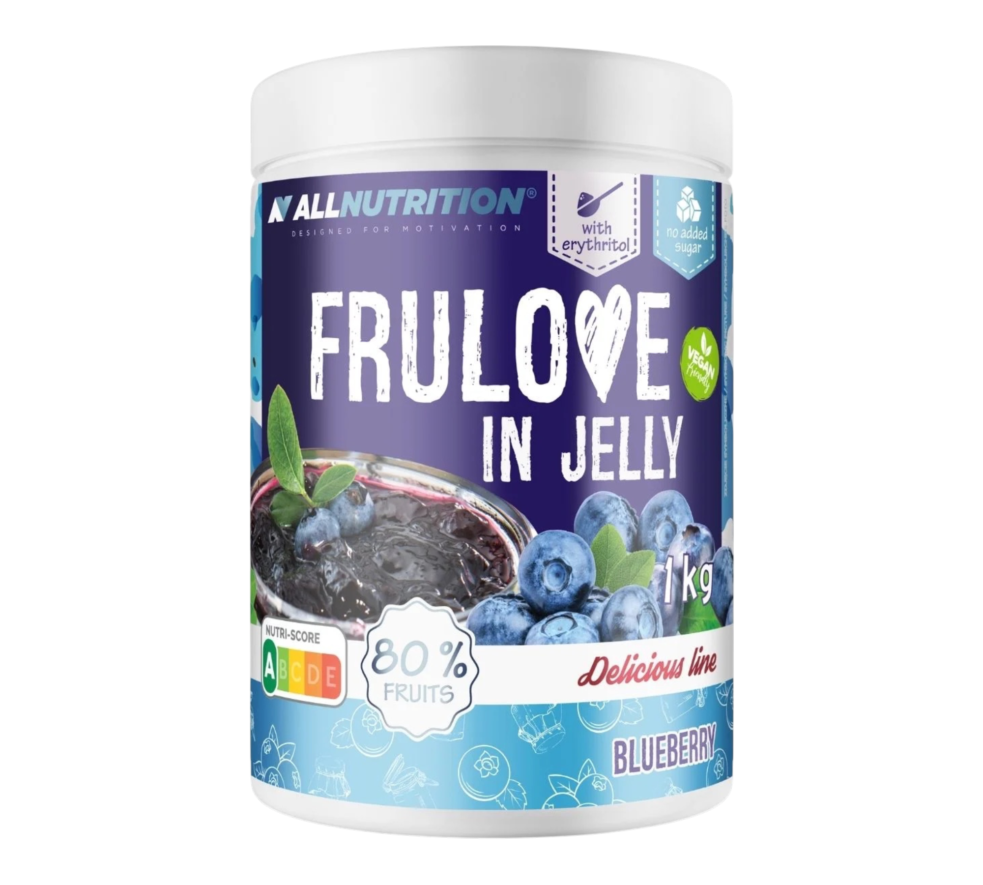 ALLNUTRITION Frulove In Jelly Blueberry 1kg