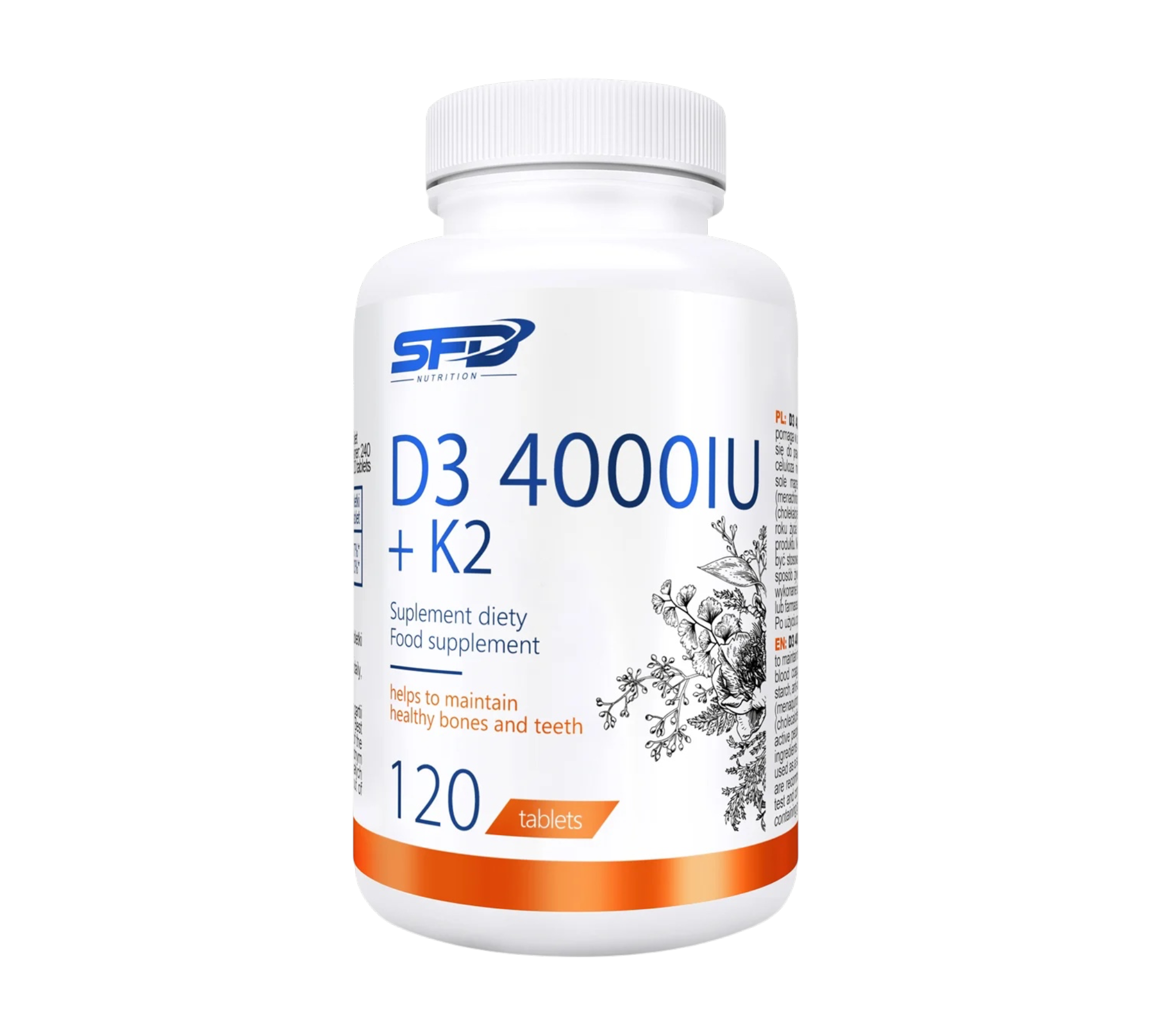 SFD D3 4000 + K2 120 Tabletten