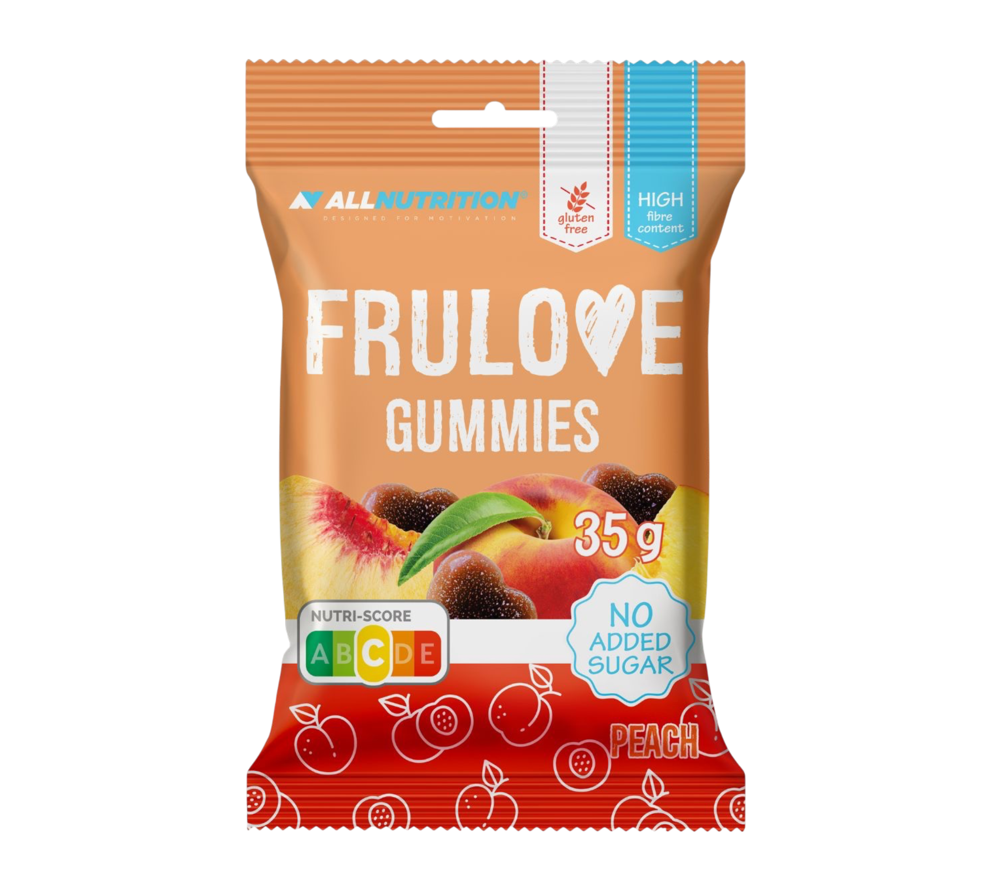 ALLNUTRITION FRULOVE GUMMIES 35 g – Vegane Fruchtgummis